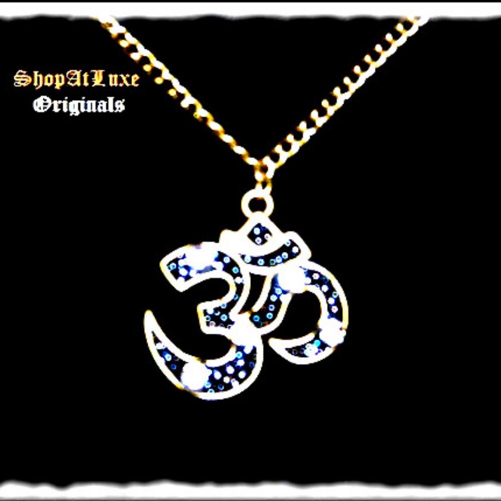 Ohm Antique Bronze Necklace